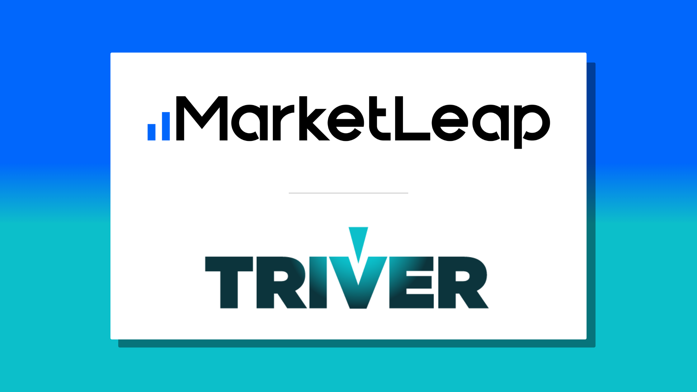 MarketLeap and TRIVER partnership